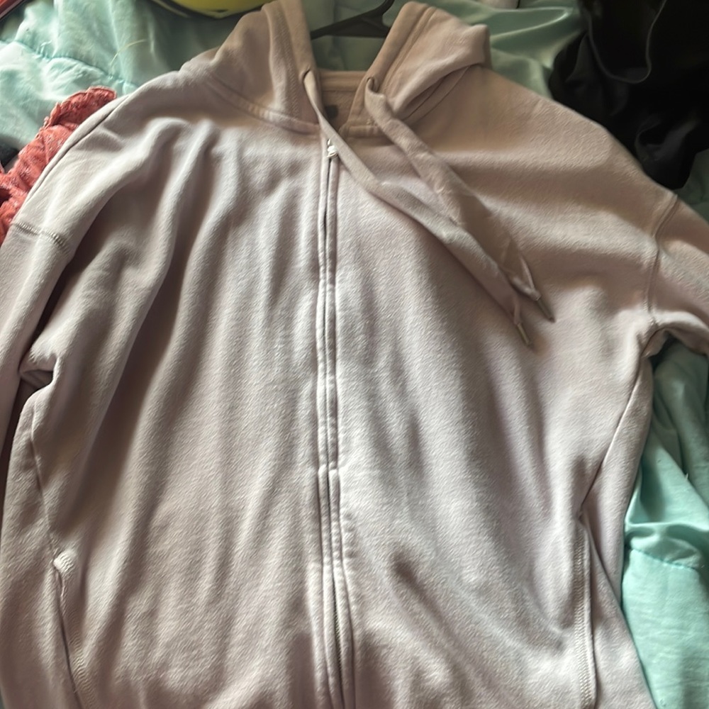 Aerie light pink hoodie
